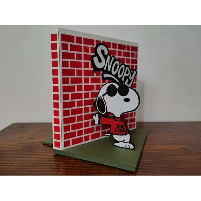 Sujetalibros- Snoopy 1
