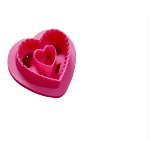 Cortador De Galleta Doble Corazón - Foto 2