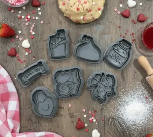 Cortadores De Galletas De San Valentín (pack 7 Un) - Foto 2