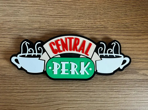 Letrero De Central Perk De Friends