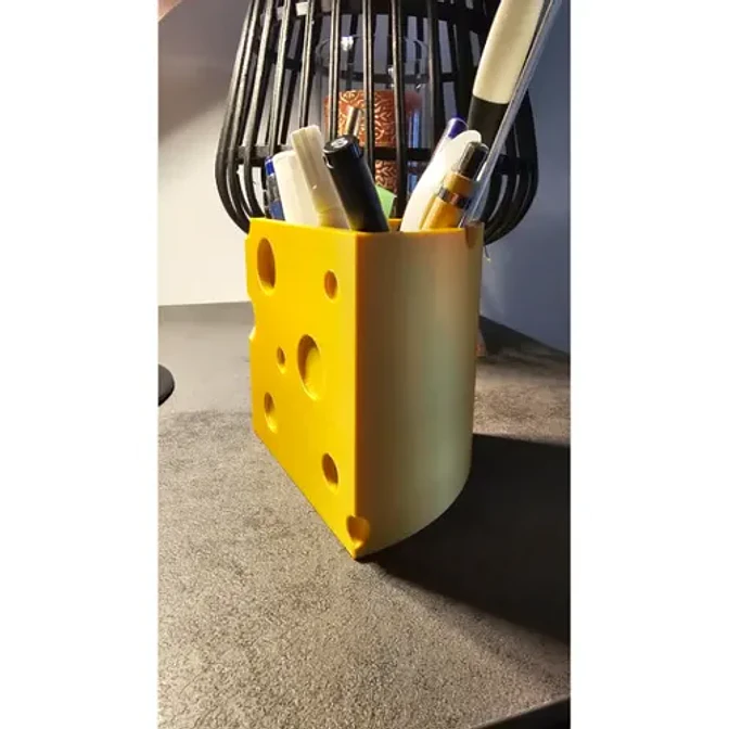 Portalápices De Queso 3