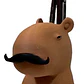 Portalápices De Capibara Con Bigote - Miniatura 1
