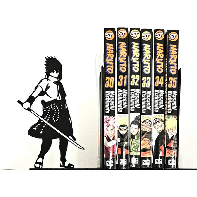 Sujetalibros Sasuke 2 Piezas Decorativo 1