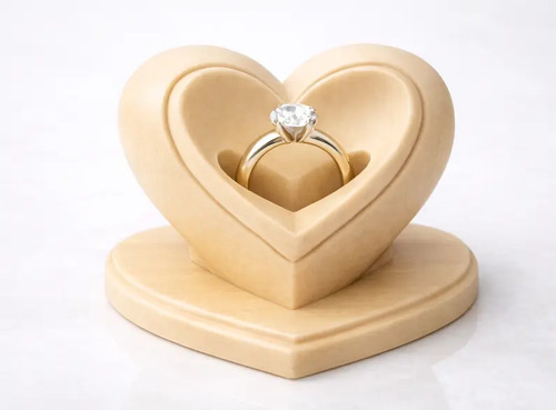 Soporte De Anillos De Corazón - Foto 2