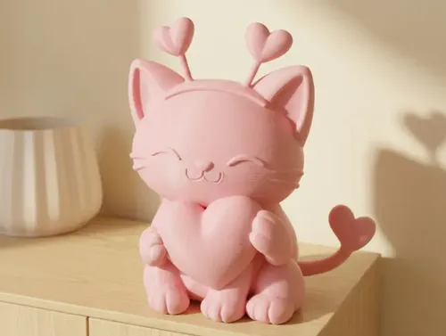 Linda Figura De Lindo Gato Gordito