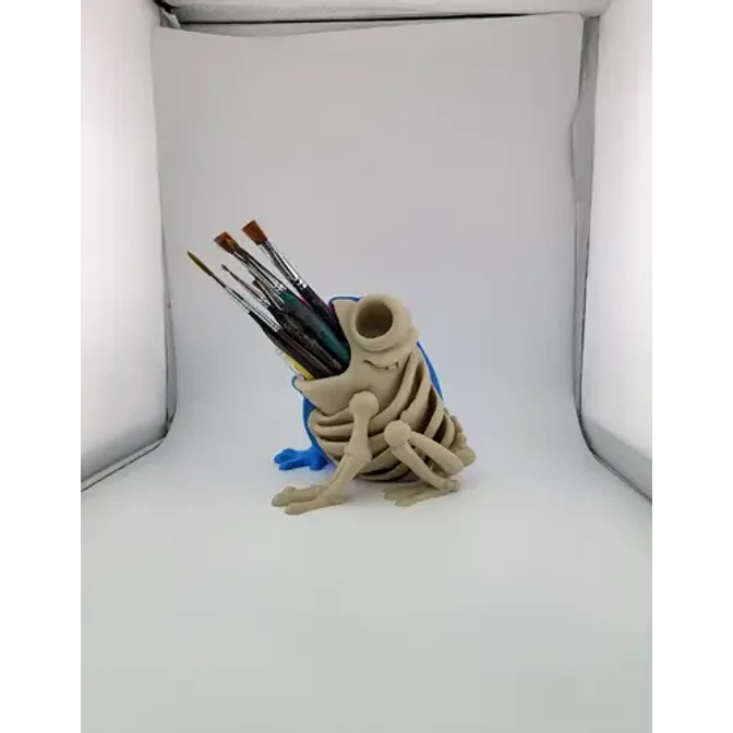 Portalápices Rana Esqueleto 2