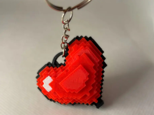 Llavero Corazón Pixel- San Valentín - Foto 2