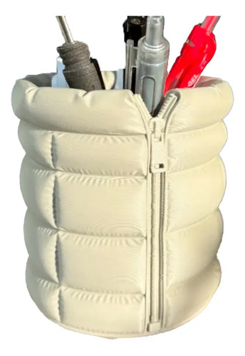 Organizador De Escritorio Estilo Pluma Con Cremallera