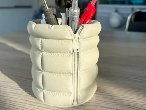 Organizador De Escritorio Estilo Pluma Con Cremallera - Foto 2