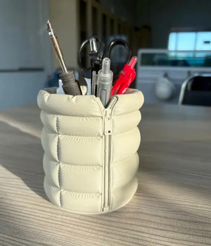 Organizador De Escritorio Estilo Pluma Con Cremallera - Foto 3