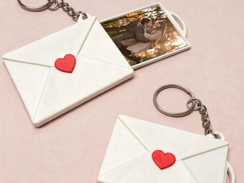 Llavero De Carta Con Foto - Regalo San Valentín - Foto 2