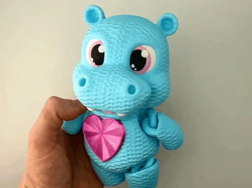Hipopótamo Corazón- San Valentín - Foto 2