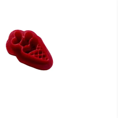 Cortador De Galleta De Helado Con Forma De Corazón - Foto 2