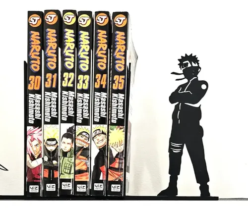 Sujetalibros Naruto De 2 Piezas Decorativo