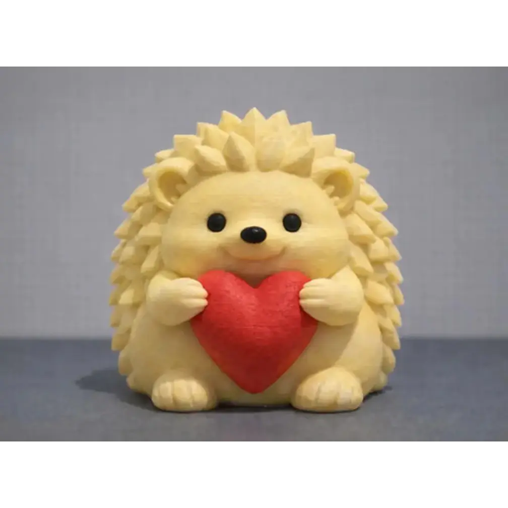 Figura Decorativa - Erizo Con Corazón 2
