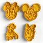 Cortadores De Galletas Mickey Mouse (pack 4 Un) - Miniatura 3