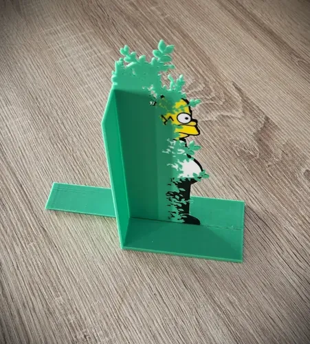 Sujetalibros- Homero Simpson Meme Arbusto - Foto 3