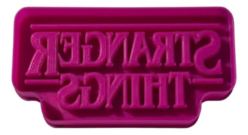 Cortador De Galletas Título Stranger Things - Foto 2