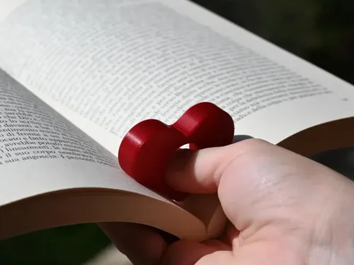 Sujeta Páginas Con Forma De Corazón - Foto 2