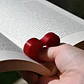 Sujeta Páginas Con Forma De Corazón - Miniatura 2