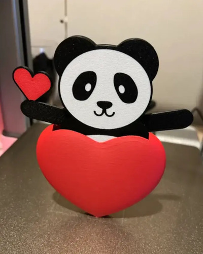 Figura Decorativa - Panda De San Valentín - Foto 2