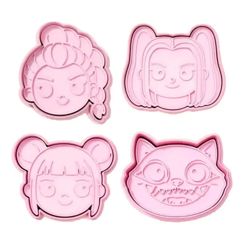 Cortadores De Galletas - Guerreras Kpop (pack 4 Un) 1
