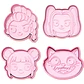 Cortadores De Galletas - Guerreras Kpop (pack 4 Un) - Miniatura 1