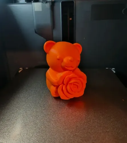 Figura Decorativa San Valentín - Oso De Rosas - Foto 2