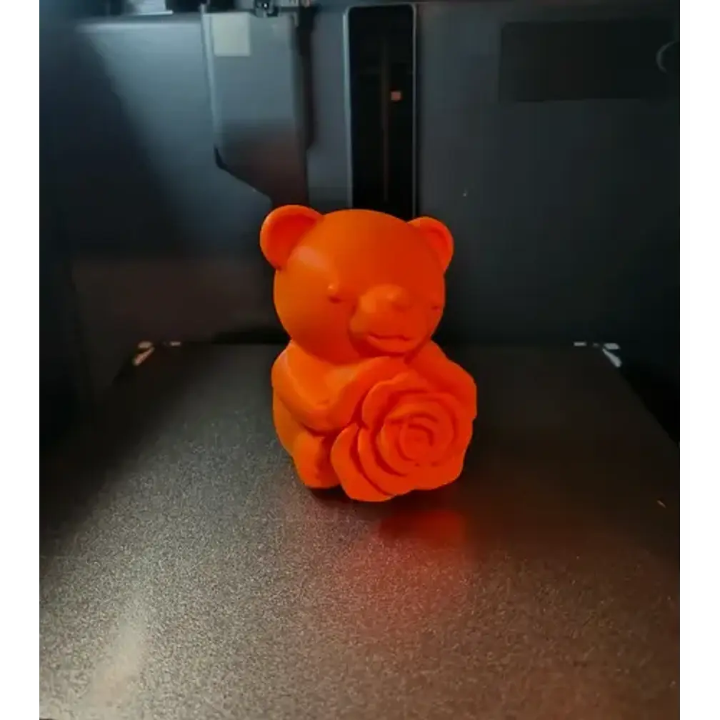 Figura Decorativa San Valentín - Oso De Rosas 2