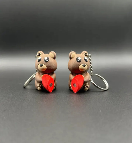 Llavero Par Osos Enamorados - San Valentín - Foto 2