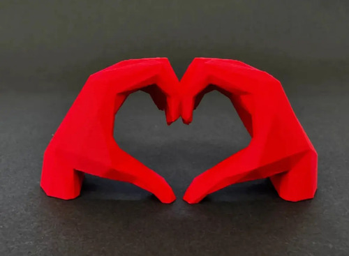Figura Decorativa - Símbolo De Manos De Corazón - Foto 2