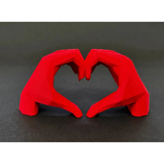 Figura Decorativa - Símbolo De Manos De Corazón