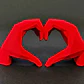 Figura Decorativa - Símbolo De Manos De Corazón - Miniatura 2