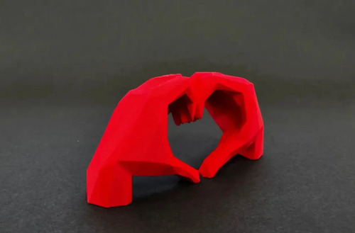 Figura Decorativa - Símbolo De Manos De Corazón - Foto 3