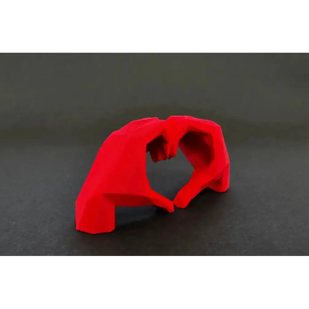 Figura Decorativa - Símbolo De Manos De Corazón 3