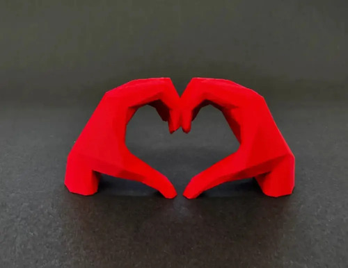 Figura Decorativa - Símbolo De Manos De Corazón - Foto 4