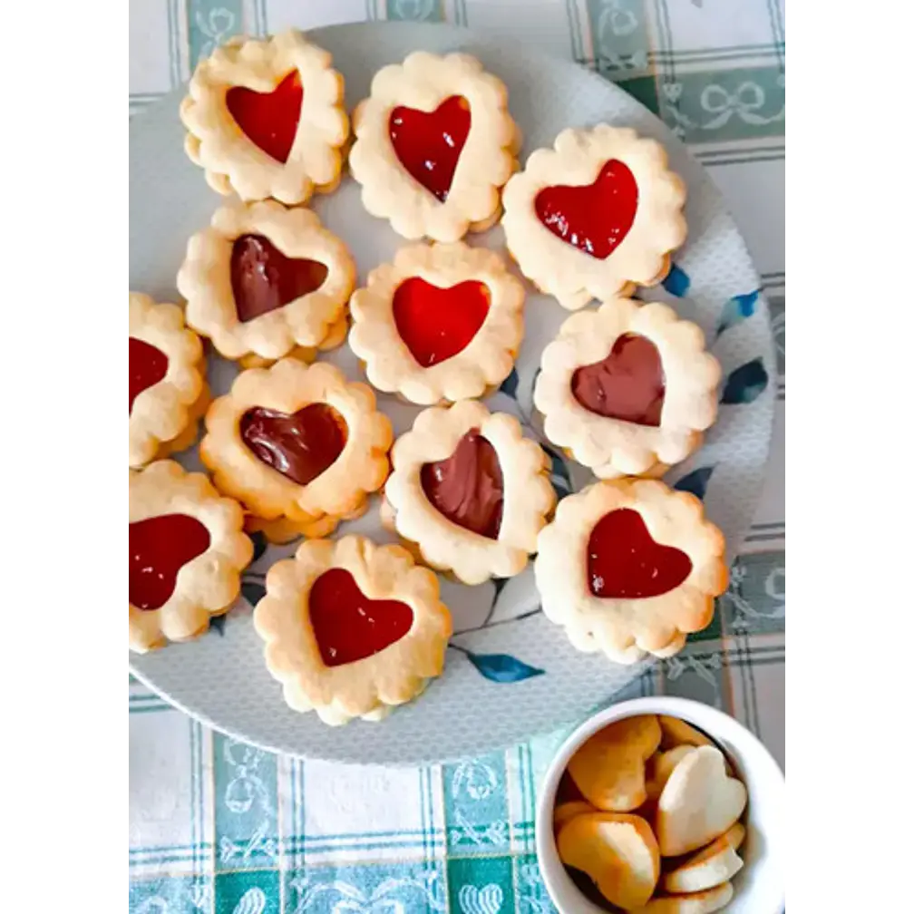 Cortador De Galleta - Corazón En Flor 3