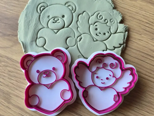 Cortadores Y Sellos De Galletas San Valentín - Foto 3