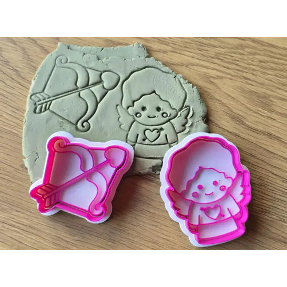 Cortadores Y Sellos De Galletas San Valentín 3