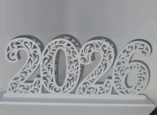 Figura Decorativa - Letrero Año Nuevo 2026 - Foto 2