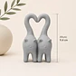 Figura Decorativa - Gatitos Con Cola Corazón - Miniatura 2