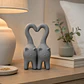 Figura Decorativa - Gatitos Con Cola Corazón - Miniatura 6
