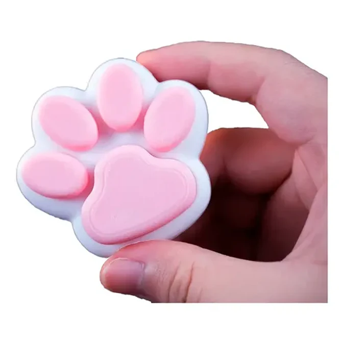 Figura Clicker De Pata De Gato 1