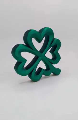 Decoración - Trébol De Corazones De La Suerte - Foto 2