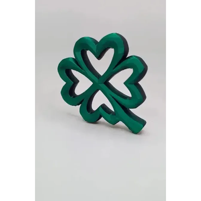 Decoración - Trébol De Corazones De La Suerte 3