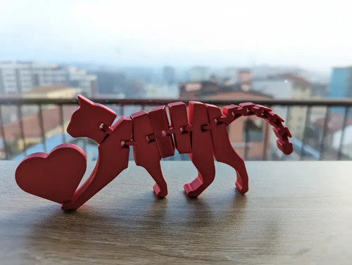 Figura Decorativa Flexicat Con Corazón - San Valentín - Foto 4