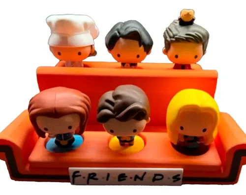 Sofá De Friends Para Figuras De Mcdonalds