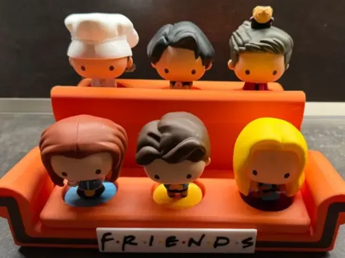 Sofá De Friends Para Figuras De Mcdonalds - Foto 2