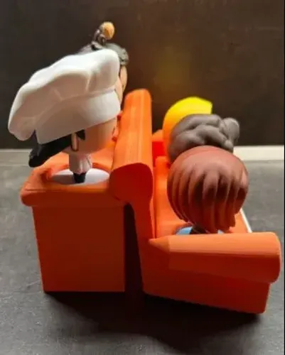 Sofá De Friends Para Figuras De Mcdonalds - Foto 3