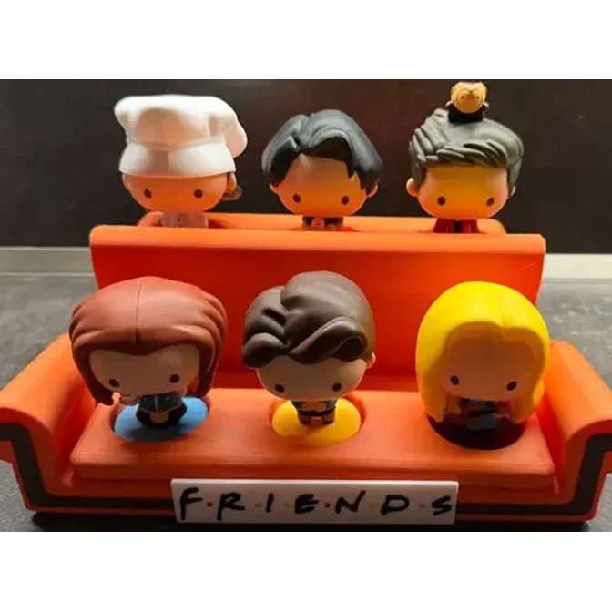 Sofá De Friends Para Figuras De Mcdonalds 5